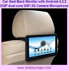 Brand new High resolution 10.1 inch Android 4.2.2 car back seat Monitor with Wifi, 3G