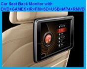 wireless game car pad 10.1” Headrest DVD Player support GAMES+IR+FM+SD+USB+MP4+RMVB