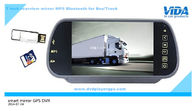 7inch Rearview Mirror Monitor MP5 Bluetooth USB,SD Special for Bus Truck