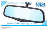 auto-dimming rearview mirror car dvr with car camera and high digital Panel MP5