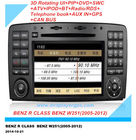 Mercedes Benz car dvd with 3D DVD GPS CAN-BUS for Benz R CLASS W251(2005-2012)