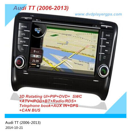 Android car radio for audi a3/Car dvd for audi TT with gps Applied for:Audi TT (2006-2013)