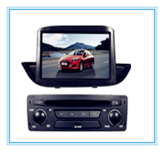 Two DIN Car DVD Player for PEUGEOT 308 with GPS/BT/IPOD