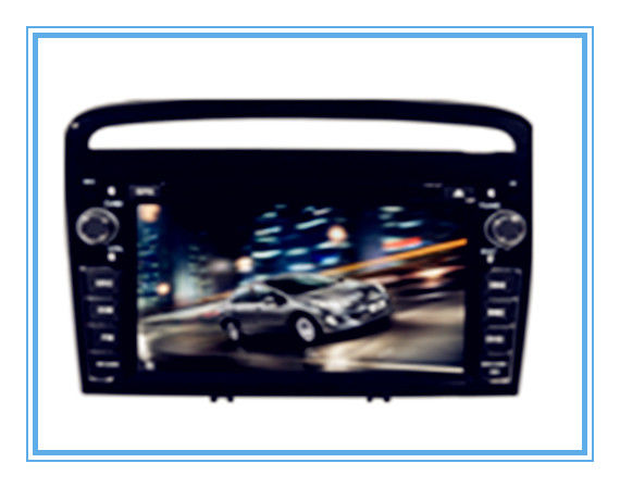 China Supplier Two DIN Car DVD Player for PEUGEOT 408 with GPS/BT/IPOD