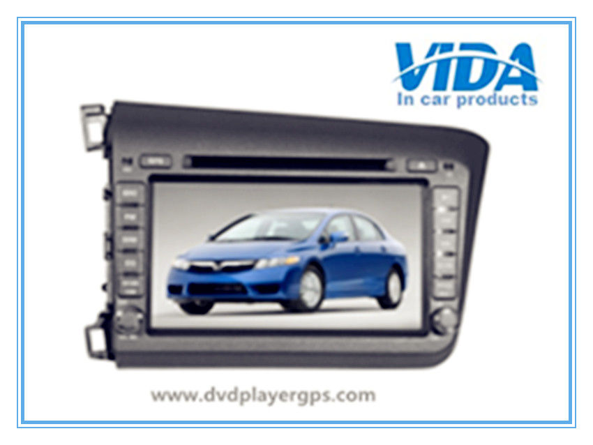China Supplier Two DIN Car DVD Player for HONDA 2012 Civic(left driving)