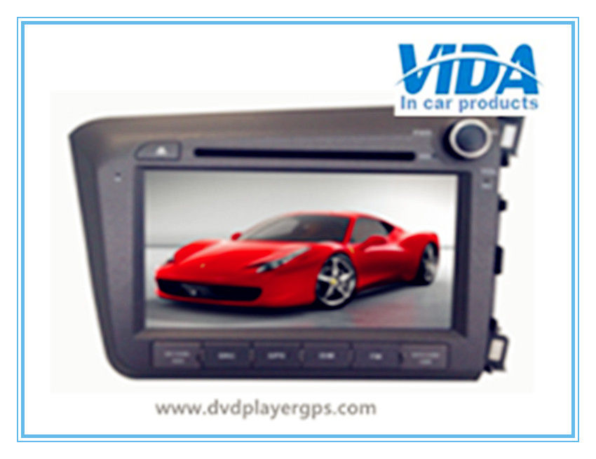 China Supplier Two DIN Car DVD Player for HONDA 2012 Civic(right driving)
