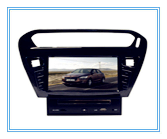 CITROEN 8'' Two DIN Car DVD Player for Elysee with GPS/SD/DVD/CD/RSD