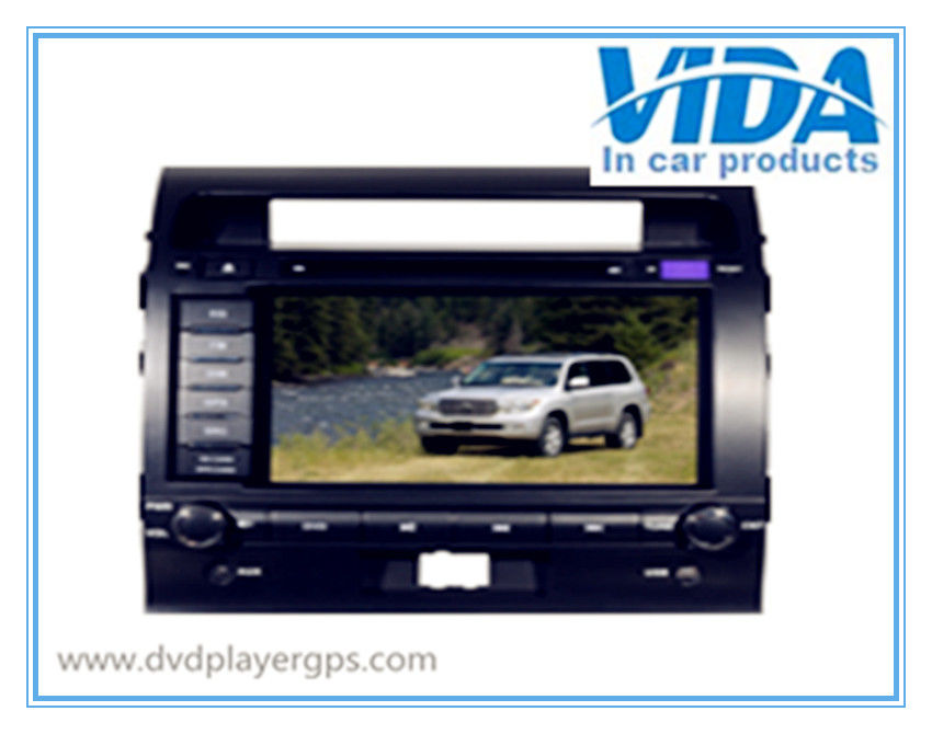 Toyota Two DIN 8'' Car DVD Player with gps/TV/BT/RDS/IR/AUX/IPOD special for Land Cruiser