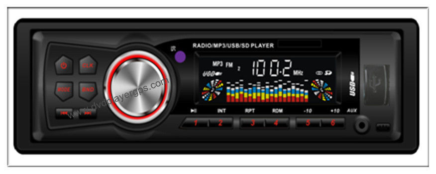 NEW One Din Car MP3 Player with Detachable Panel
